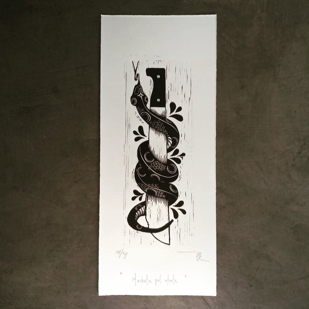 “Machete pal monte”