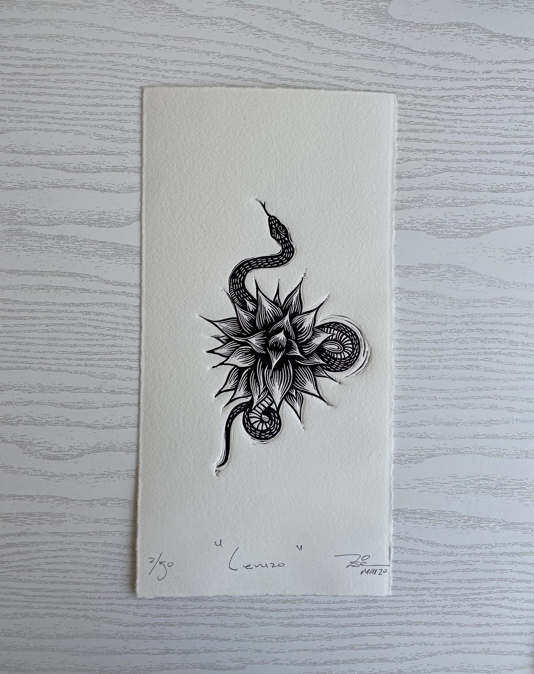 "Cenizo" // Serpiente