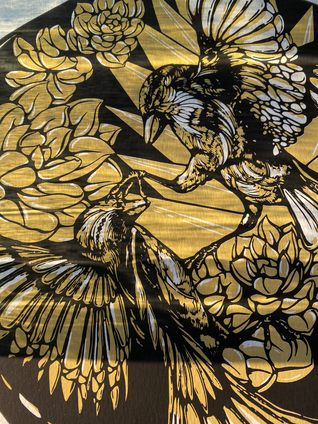 “Volátil”  (screenprint)