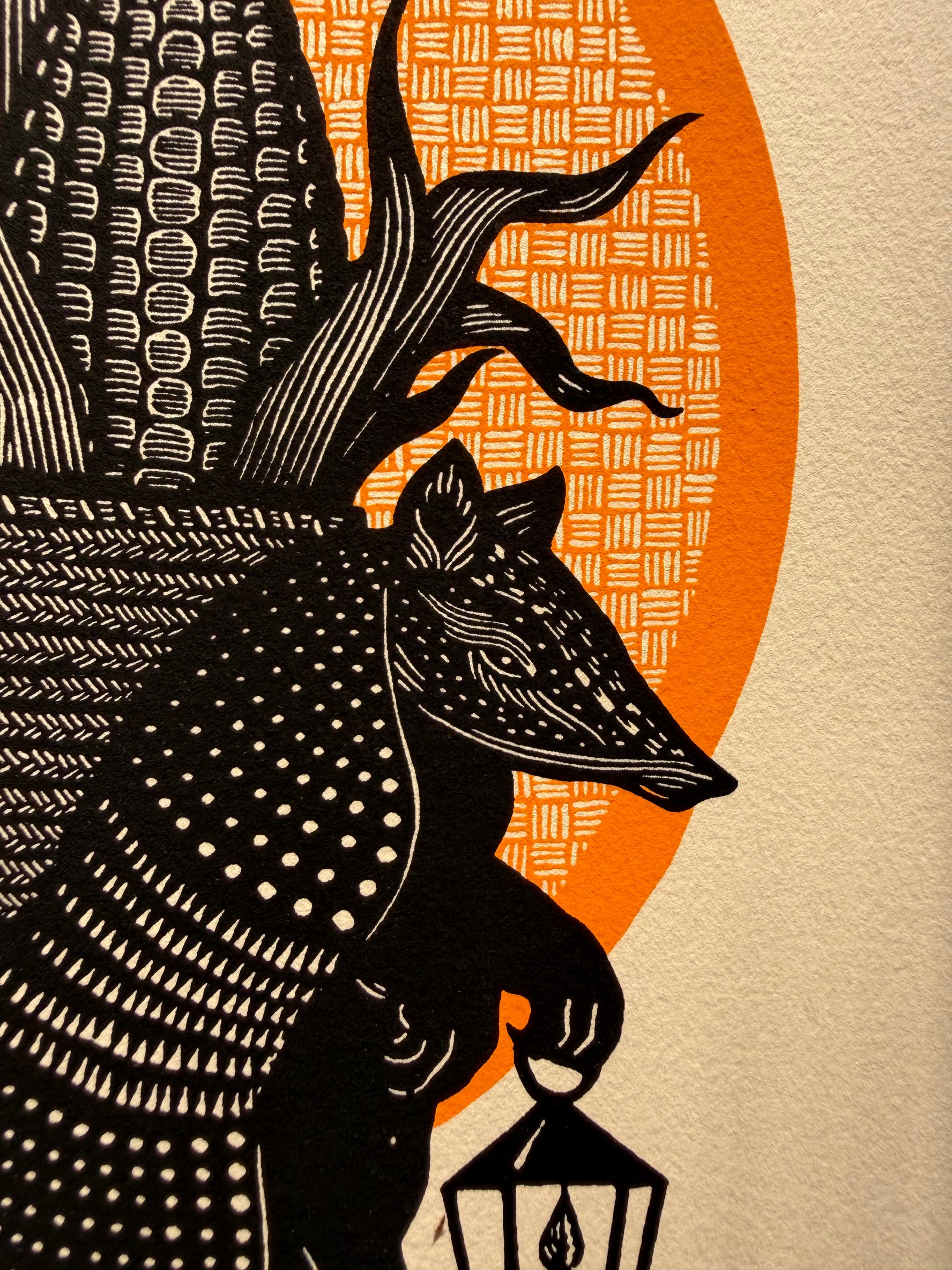 Guardianes de historia (serigrafía)
