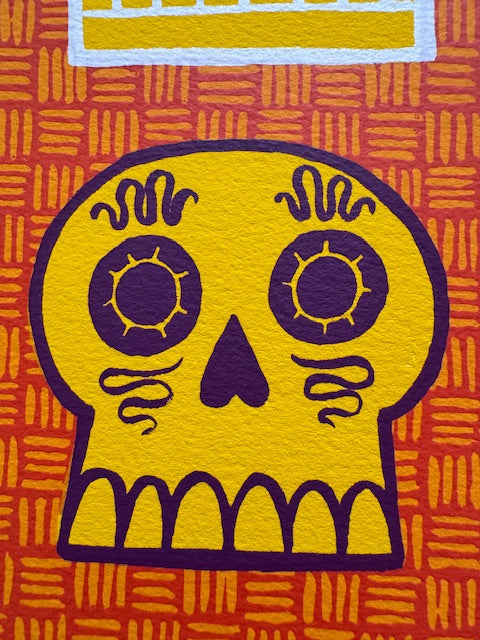 “Tzompantli” (Serigraphy)