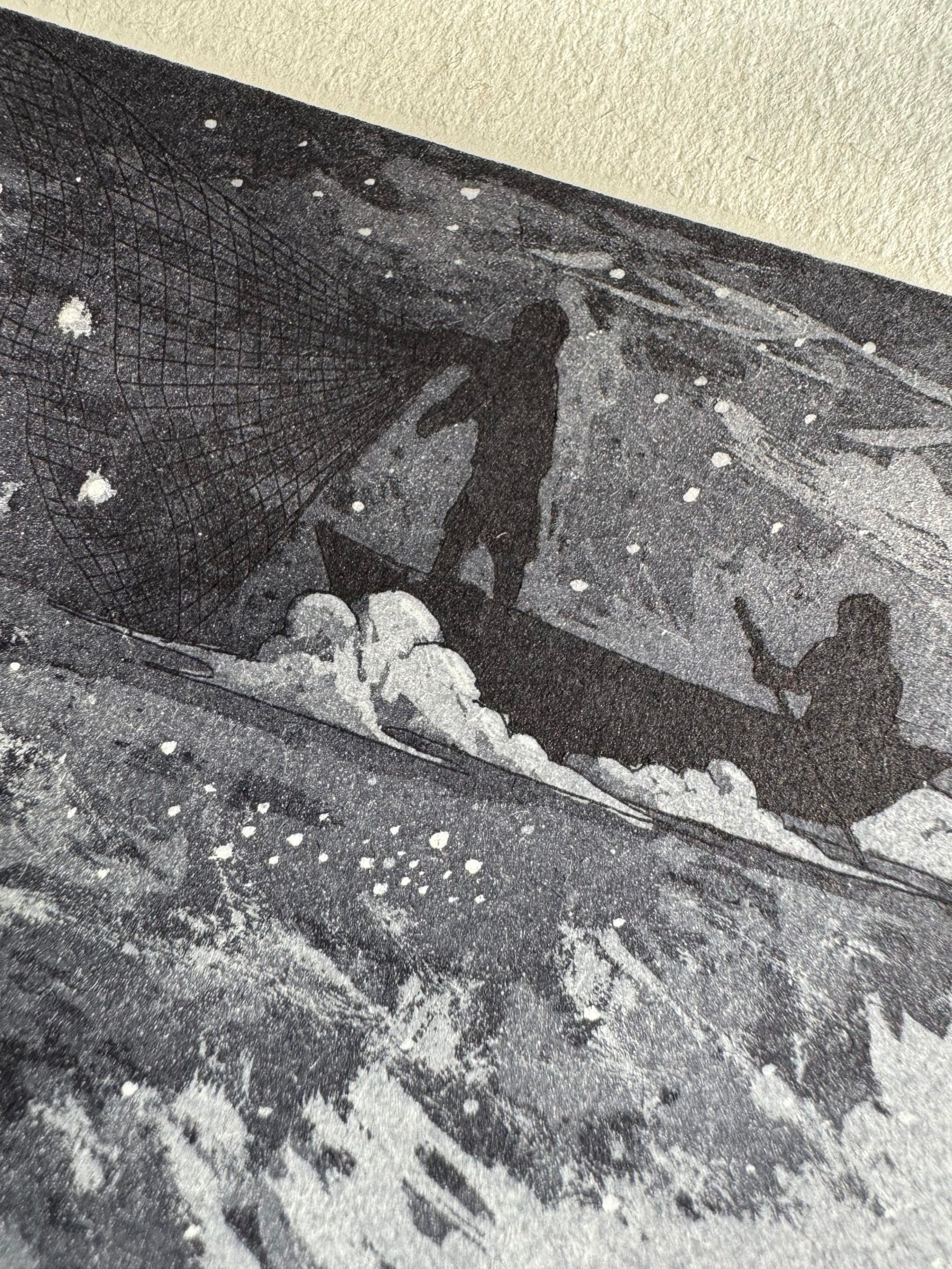 Directriz (etching / aquatint)