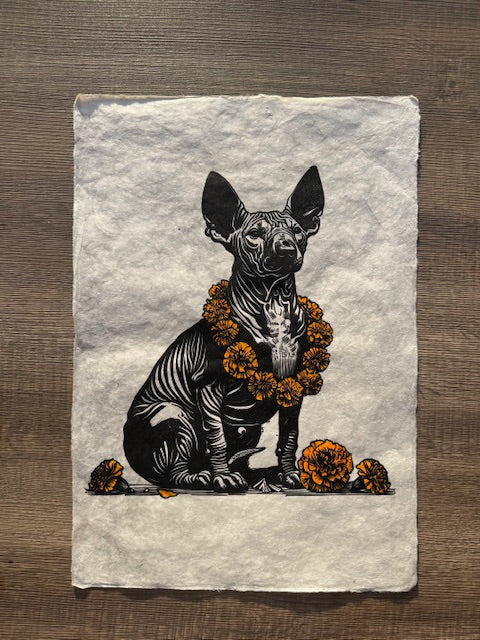 Tlalchichi (acuarela a color)