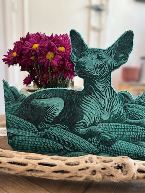 Itzcuntli (acuarela a color)