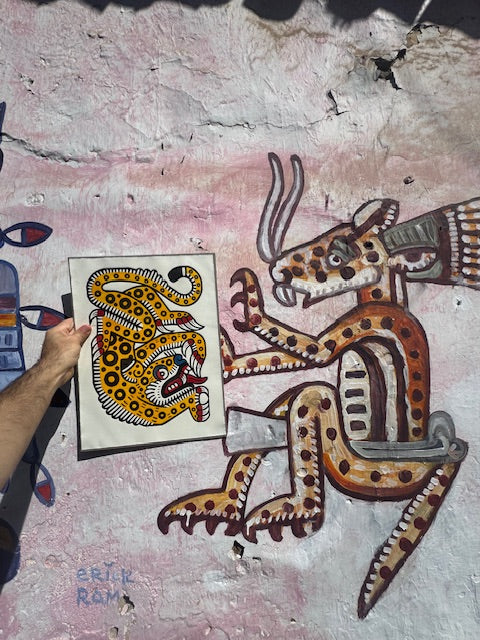 Gran jaguar (grande / amarillo)