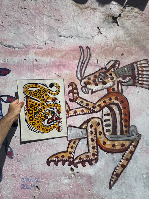 Gran jaguar (grande / amarillo)